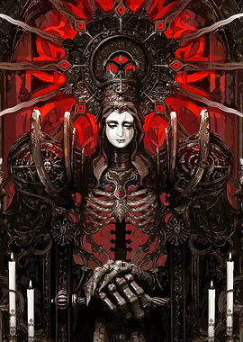 Gothic Skeleton Queen Theater of Idols