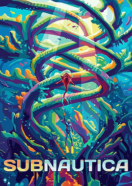 Subnautica Game Poster