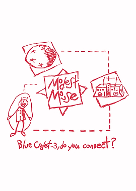 Modest Muse Blue cadet