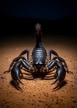 Scorpion on Sand