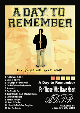 A Day To Remember For Those Who Have Heart Album Art