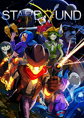 Starbound Game Cover Art