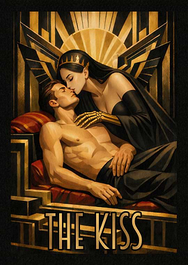 Art Deco Kiss