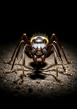 Extreme Close-up of an Ant