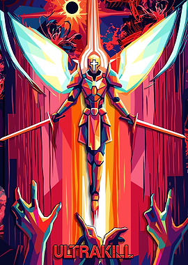 Ultrakill Angel with Swords