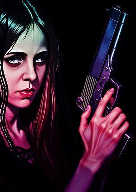 Woman with Gun
