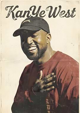 Kanye West Vintage art