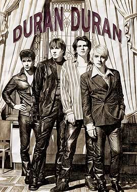 Duran Duran Band Portrait
