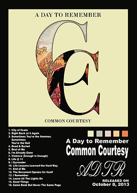 A Day to Remember Common Courtesy Album Art