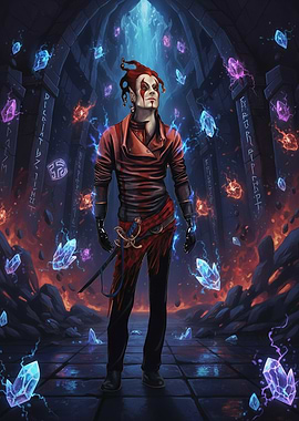 Jester Sorcerer in Crystal Chamber