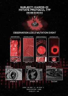 Sci-Fi Mutation Observation Log/red