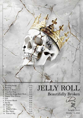 Jelly Roll Beautifully Broken Album Art