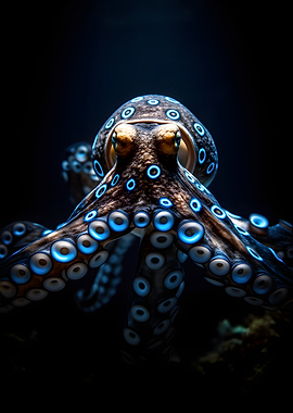 Blue-ringed Octopus Close-up
