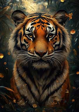 Majestic Tiger Portrait