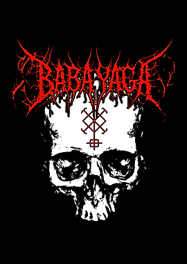 Baba Yaga Skull Symbol