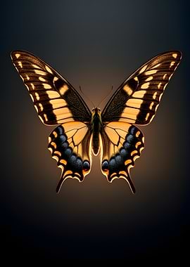 Close-up of a Swallowtail Butterfly