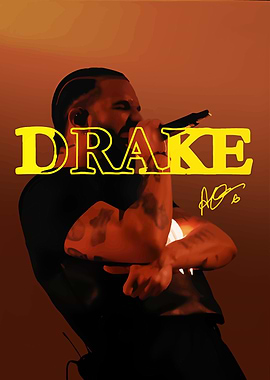 Drake Performing on Stage
