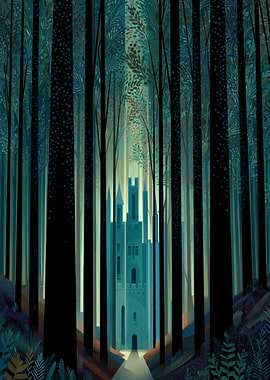 Enchanted Forest Castle