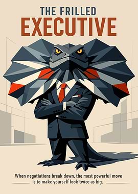 The Frilled Executive