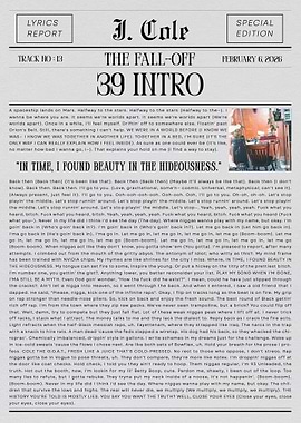 J. Cole 39 Intro