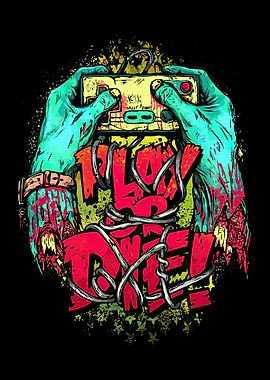 Zombie Hands Playing Video Games