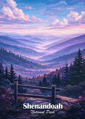 Shenandoah National Park Landscape