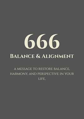 666 - Balance and Alignment