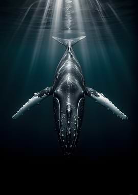 Humpback Whale Underwater