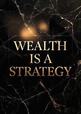 Wealth is a Strategy quote