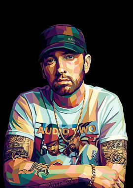 Eminem Pop Art Portrait