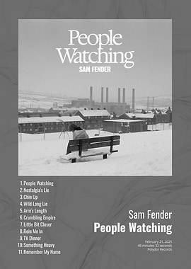 Sam Fender People Watching Album Art