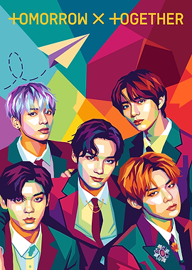 Tomorrow X Together WPAP Art