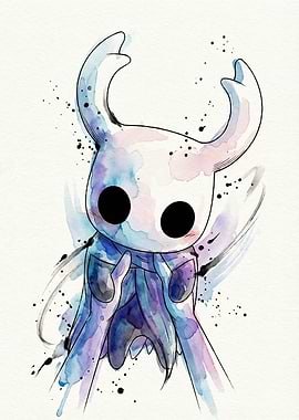 Hollow Knight Watercolor Art