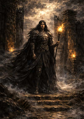 Hades at the Gates of the Underworld