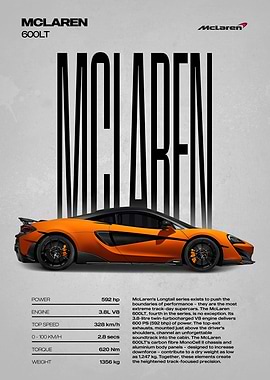 McLaren 600LT Supercar