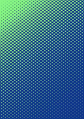 Abstract Halftone Dot Gradient