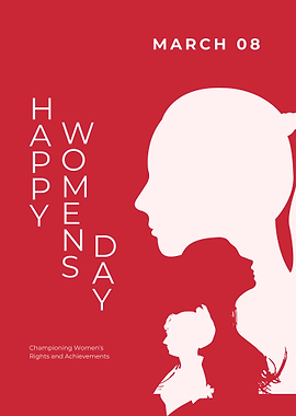 Happy Women's Day Poster