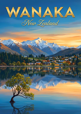 Wanaka New Zealand Landscape