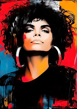 Above the Noise – Retro Pop Art Portrait