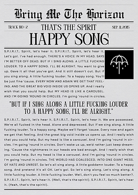 Bring Me The Horizon Happy Song