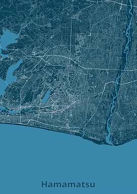 Hamamatsu City Map