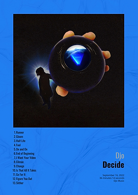 Djo Decide Album Cover