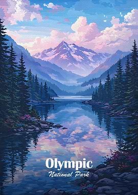 Olympic National Park Landscape