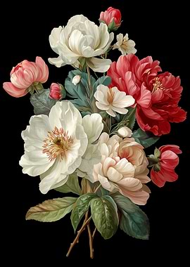 Vintage Floral Bouquet