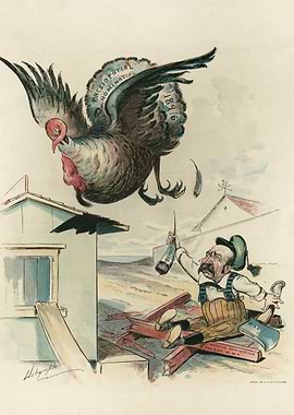 Political Turkey Nomination Cartoon