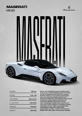 Maserati MC20 Supercar