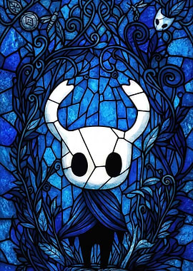Hollow Knight Stained Glass Art