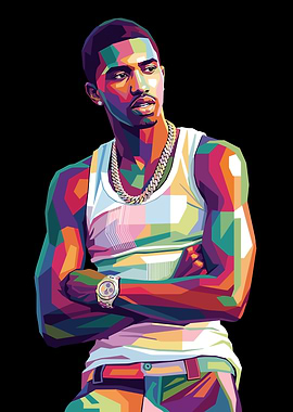 Colorful Portrait of a King Combs