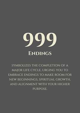 999 - Endings