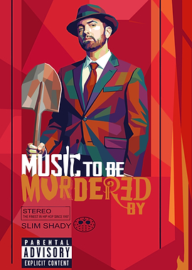 Eminem Music to Be Murdered By Album Art